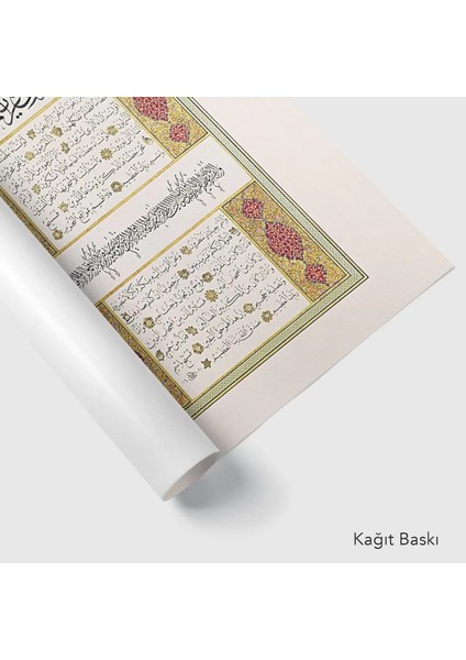 Vakıa Suresi-2 (Kağıt Baskı) modelleri