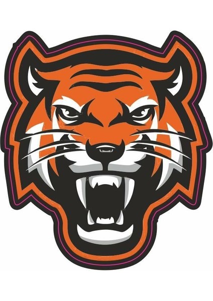 Kaplan Motor Özel ve Oto Sticker Kabartmalı 8,5x7,5 cm A+Kalite