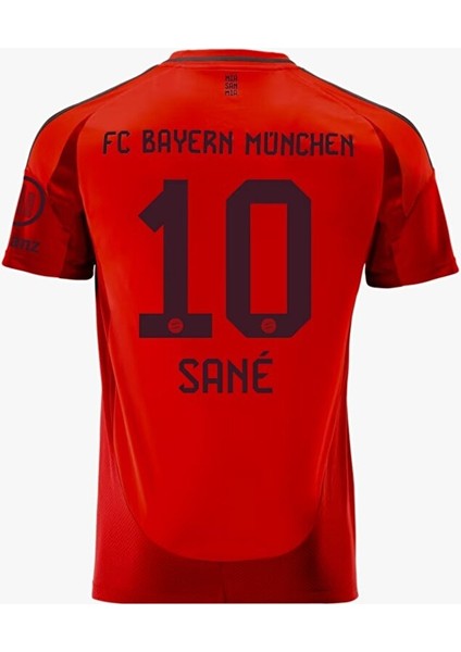Bayern Münih 2024/25 Yeni Sezon Leroy Sane Iç Saha Forması (Red Kit)