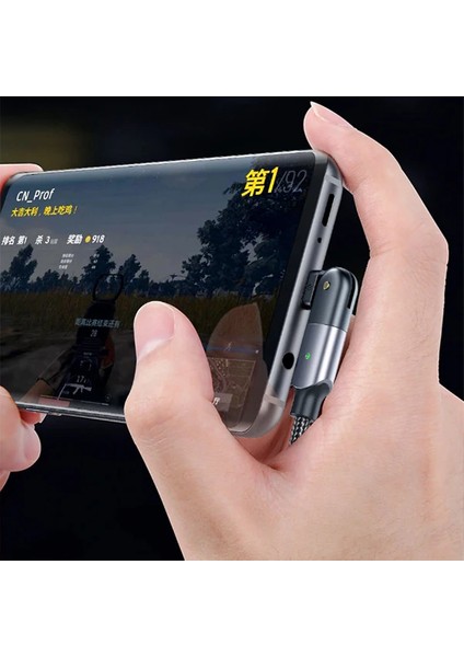 Ally 60W USB Type-C Pd Hızlı Şarj Kablosu 2metre Döner Başlıklı KABLO-(5775) - T795G250-Z96 fırsatları