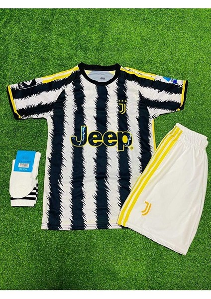 Juventuss 2023/24 Sezonu Kenan Yıldız Iç Saha Çocuk Forması 3'lü fiyatları