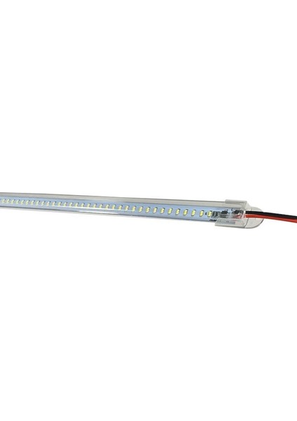 220 Volt 4014 Çubuk LED Beyaz 6000-6500K -Şeffaf Cam 50 cm Kasalı Dim Edilebilir Bar LED 220V indirimleri