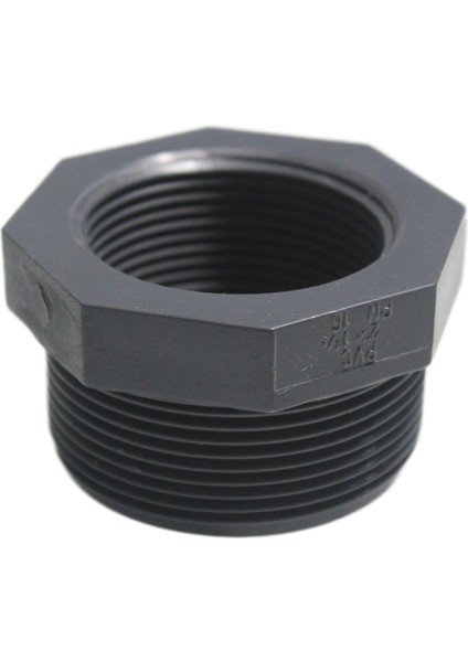 3″ x 4″ PVC Dişli Redüksiyon Adaptör – Erkek-Dişli Bağlantı – Sulama & Tesisat Uyumlu