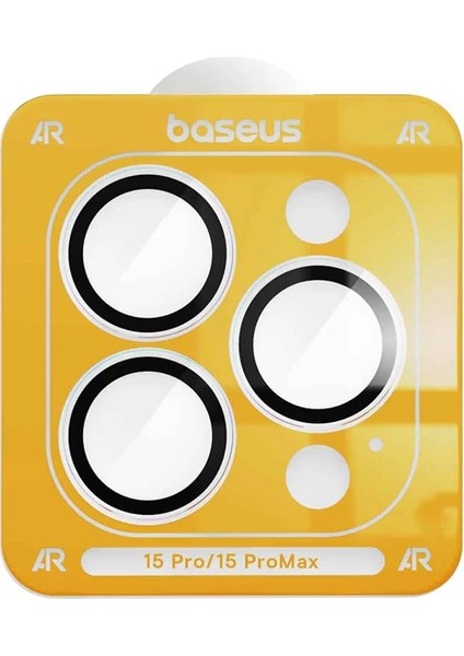 Baseus iPhone 15 Pro/15 Pro Max Için Corning Serisi Hd Cam Kamera KORUYUCU-(5775) - T864G137-Z5386 fırsatları