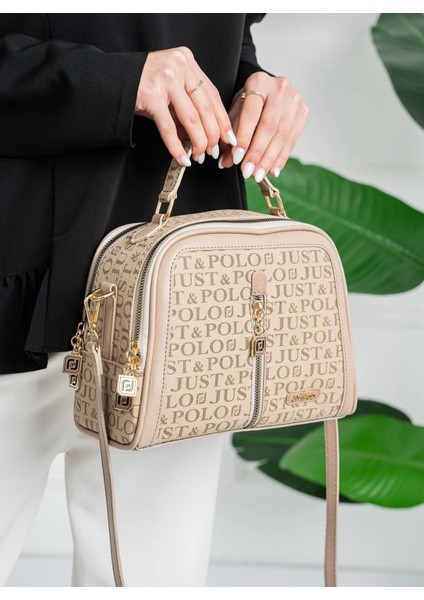 Kadın 4 Bölmeli El ve Omuz Çantası