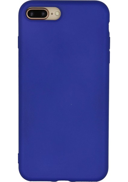 iPhone 7 Plus Kılıf Nano Içi Kadife Silikon - Lacivert fırsatları