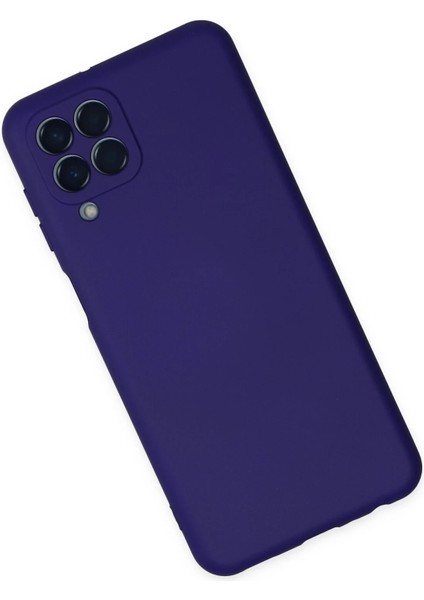 Samsung Galaxy M33 Kılıf Nano Içi Kadife Silikon - Mor indirimleri