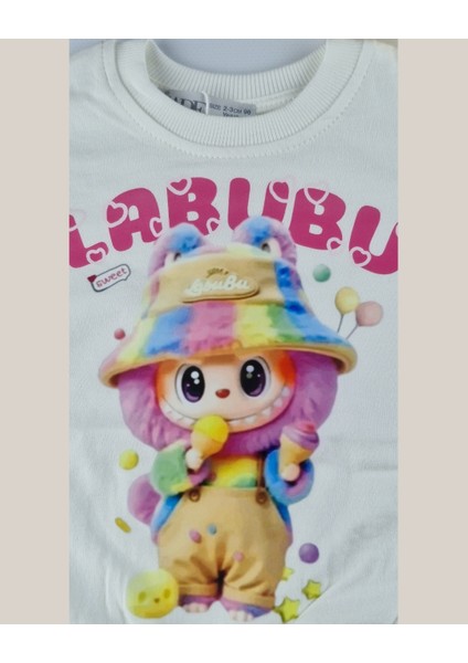 Figürlü Rengarenk Baskılı Çocuk Sweatshirt (2-7 Yaş) fiyatları