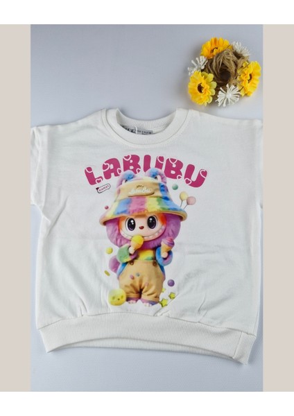 Figürlü Rengarenk Baskılı Çocuk Sweatshirt (2-7 Yaş) modelleri