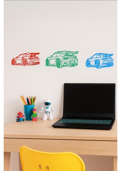 Porsche Duvar Sticker