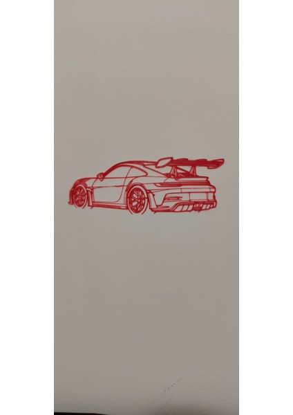 Porsche Duvar Sticker fiyatları