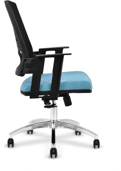 Lurex Ofis Çalışma Sandalyesi Mavi
