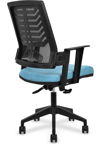 Lurex Ofis Çalışma Sandalyesi Mavi