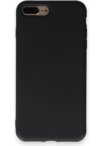 iPhone 7 Plus Kılıf Nano Içi Kadife Silikon - Siyah fırsatları