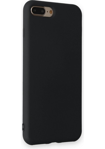 iPhone 7 Plus Kılıf Nano Içi Kadife Silikon - Siyah indirimleri