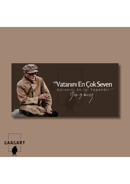 Panoramik Kanvas Makam Panosu Karizmatik Atatürk Vatanını En Çok Seven Görevini En Iyi Yapandır modelleri