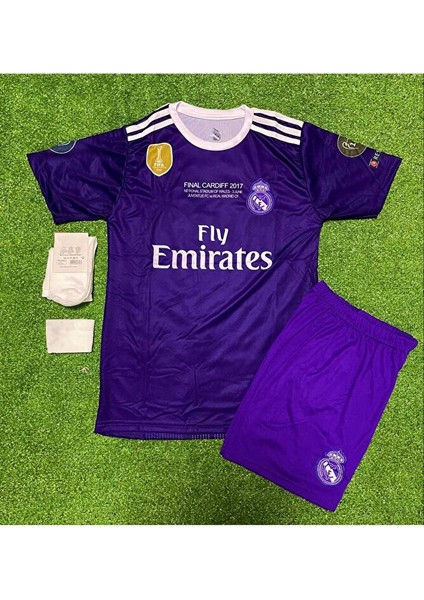 R.madridd 2017 Cardiff Şampiyonlar Ligi Sergio Ramos Çocuk Forması 4lü fiyatları