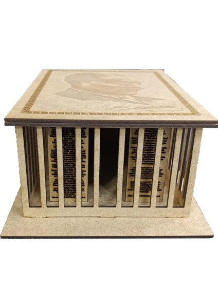 Atatürk Silüetli 19,5X27X11 cm Anıtkabir Çocuklar Için Yapboz Masanız Için Harika Ürün. fiyatları