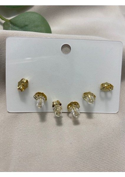 Xuping 14K Altın Kaplama Hediyelik Suya Dayanıklı Altılı Çoklu Kadın Küpe Gold Inci Detaylı Küpe Şık ve Modern Taşlı Zarif Küpe Parlak Görünüm Minimal Gold Küpe Günlük ve Özel Gün Kullanım Için Ideal fiyatları