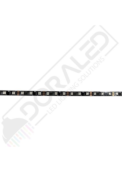 WS2811 Argb Adreslenebilir Siyah Pixel Şerit LED IP20 5m 60LED Magic LED modelleri