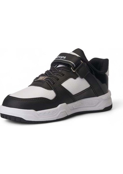 Unisex Kız Erkek Çocuk Cırtlı Basket 4 Mevsim Günlük Spor - Siyah-Gri - 29 fiyatları