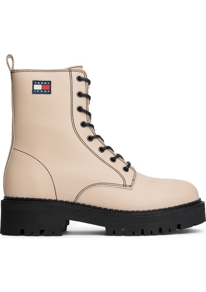 Deri Açık Bej Kadın Bot EN0EN02907AES