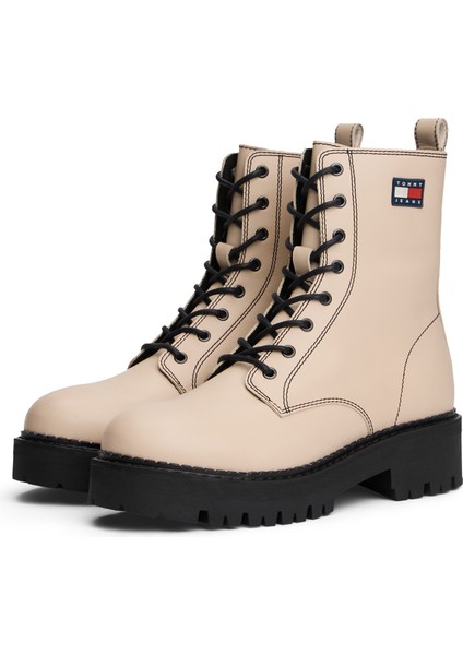 Deri Açık Bej Kadın Bot EN0EN02907AES fiyatları