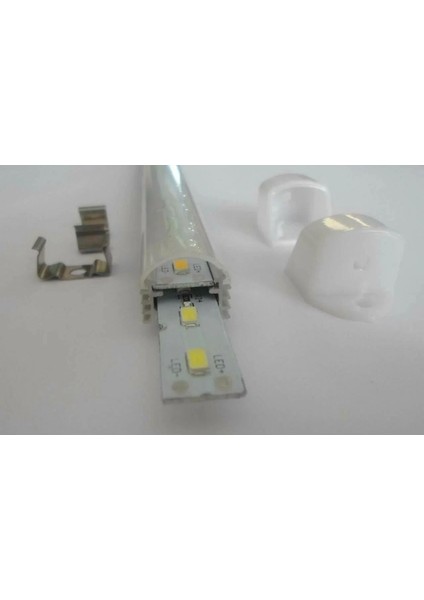 Lineer Alüminyum Boş Kasa Profil - LED Bar Boş Kasa Opak Cam 1metre fırsatları