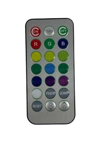 Sualtı Kumandalı - Pilli Rgb Nargile LED Işığı Su Geçirmez 4led+1kumanda