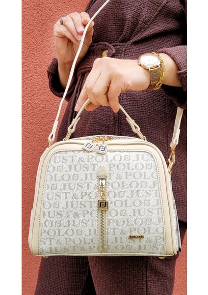 Kadın 4 Bölmeli El ve Omuz Çantası