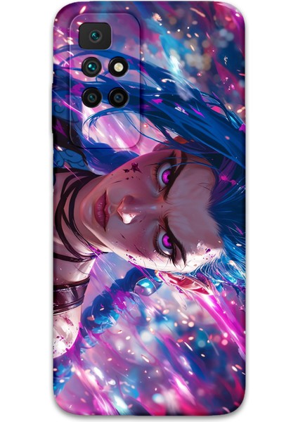 Xiaomi Redmi 10 Uyumlu Anime Desenli Telefon Kılıfı + Ekran Koruyucu - 5912