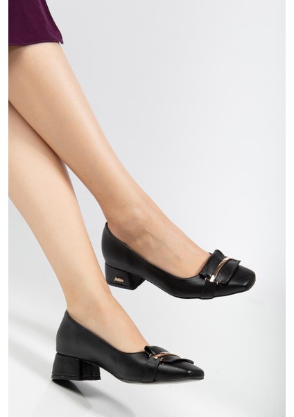 Suins Premium Rona Model Kadın Orta Topuklu Ayakkabı fırsatları