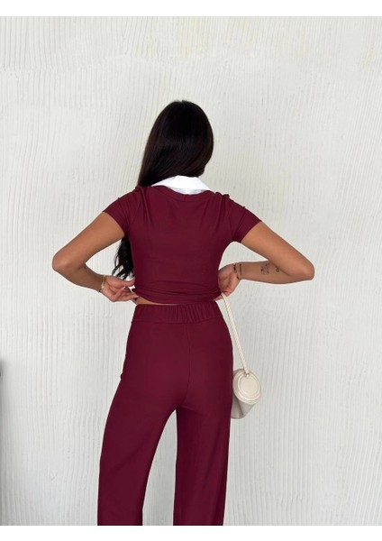 Ottoman Kumaş Beyaz Gömlek Yaka Takım S4142 fiyatları