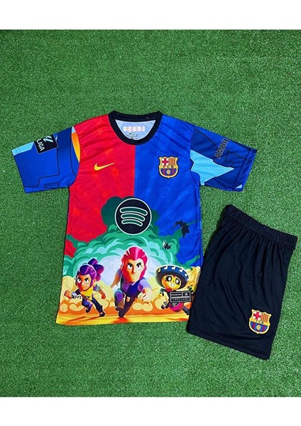 Barcelona Lamine Yamal Özel Konsept Çocuk Forması (Brawl Stars) fiyatları