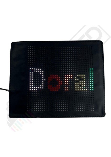 Bluetooth Lu Telefon Kontrollü S3232 Flexible Matrix LED Ekran 5V (230*187 mm Panel)