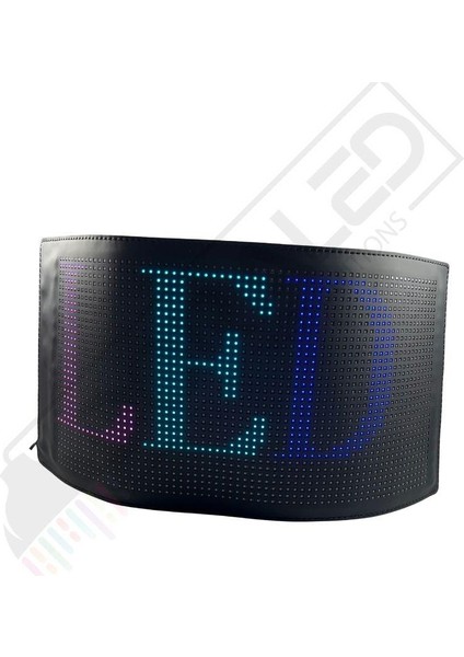 Bluetooth Lu Telefon Kontrollü S3232 Flexible Matrix LED Ekran 5V (230*187 mm Panel)