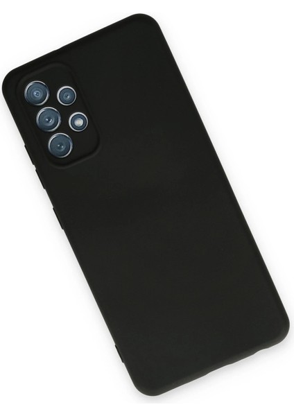 Samsung Galaxy A13 4g Kılıf Nano Içi Kadife Silikon - Siyah