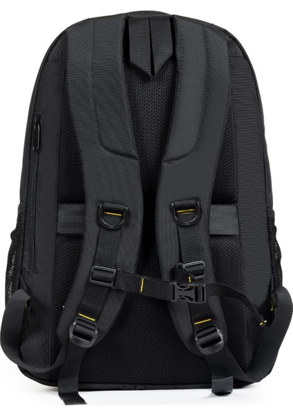 Motorcu Sırt Çantası Su Geçirmez Kumaş Ortopedik Sırt Darbe Emici Koruma 15,6 Inç fırsatları