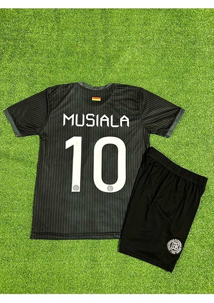 Almanya 2025/26 Yeni Sezon Siyah Jamal Musiala Deplasman Forması (Yeni) modelleri
