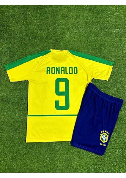 Brezilya 2002 Dünya Kupası Ronaldo Nazario Çocuk Forması modelleri