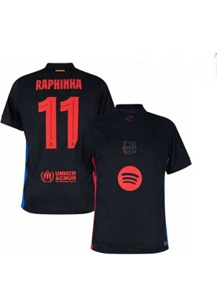B.a.r.c.e.l.o.n.a 2024/25 Yeni Sezon Raphinha Deplasman Forması (Black) fiyatları