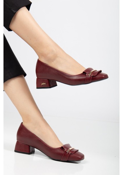 Suins Premium Rona Model Kadın Orta Topuklu Ayakkabı modelleri