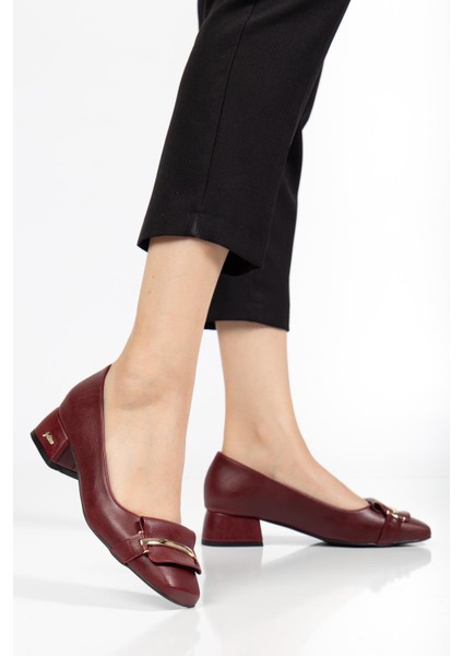 Suins Premium Rona Model Kadın Orta Topuklu Ayakkabı fırsatları