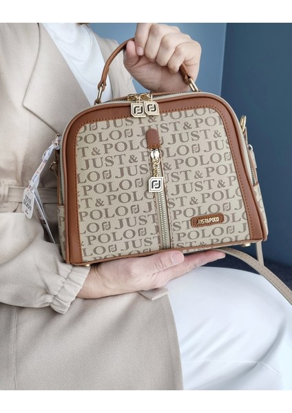 Kadın 4 Bölmeli El ve Omuz Çantası