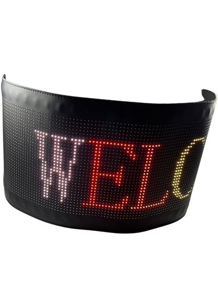 Bluetooth Lu Telefon Kontrollü P32128 Flexible Matrix LED Ekran 5V (705*220MM)