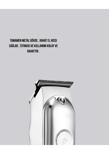 Saç ve Sakal Kesme Makinesi – Şarjlı, Profesyonel Performans, Ayarlanabilir Uzunluk fiyatları