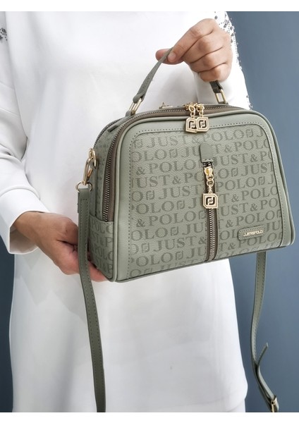 Kadın 4 Bölmeli El ve Omuz Çantası