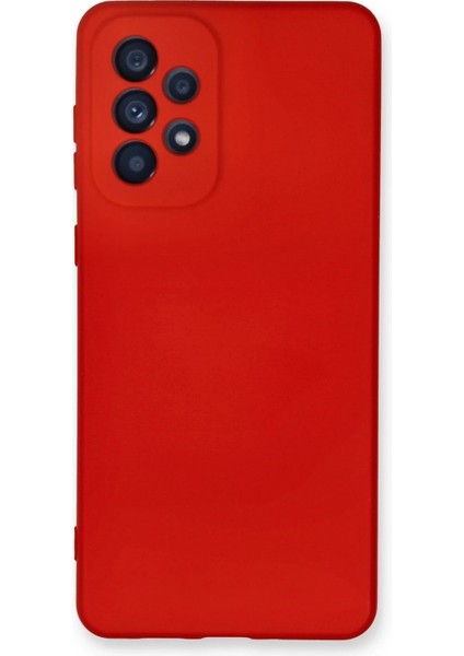 Samsung Galaxy A33 5g Kılıf Nano Içi Kadife Silikon - Kırmızı fırsatları