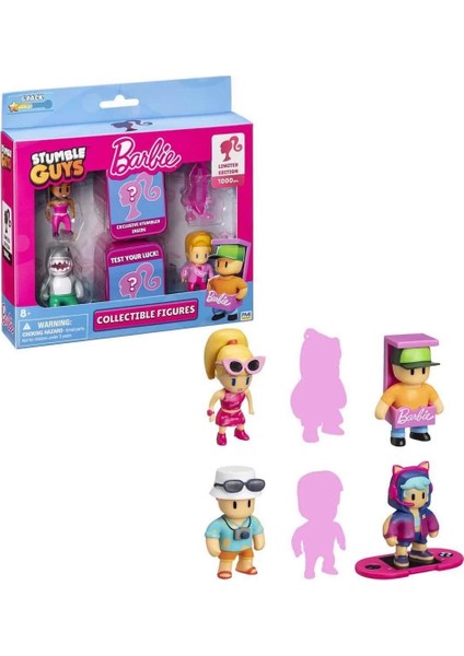 Stumble Guys x Barbie 6’lı Figür Seti