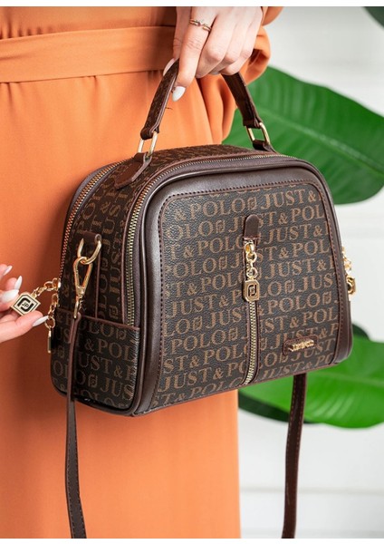 Kadın 4 Bölmeli El ve Omuz Çantası